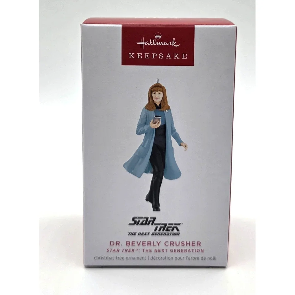 2024 Hallmark  Star‎ Trek Dr Beverly Crusher Keepsake Christmas Ornament New